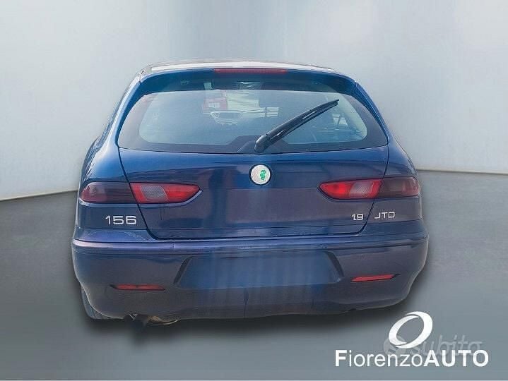 Usata Alfa Romeo 156 Progression 115 CV (84 kW) 2002 Blu Berlina