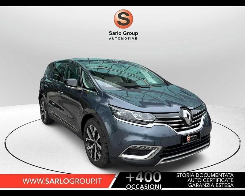 Grigio Usata 2018 Renault Espace Monovolume | 21.900 € (Molto cara) - Immagine 1/4