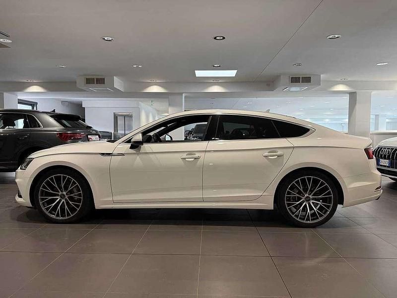 Usata Audi A5 252 CV (185 kW) 2018 Bianco Coupé