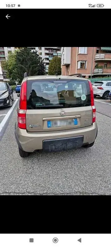 Usata Fiat Panda Climbing 60 CV (44 kW) 2008 Marrone Utilitaria