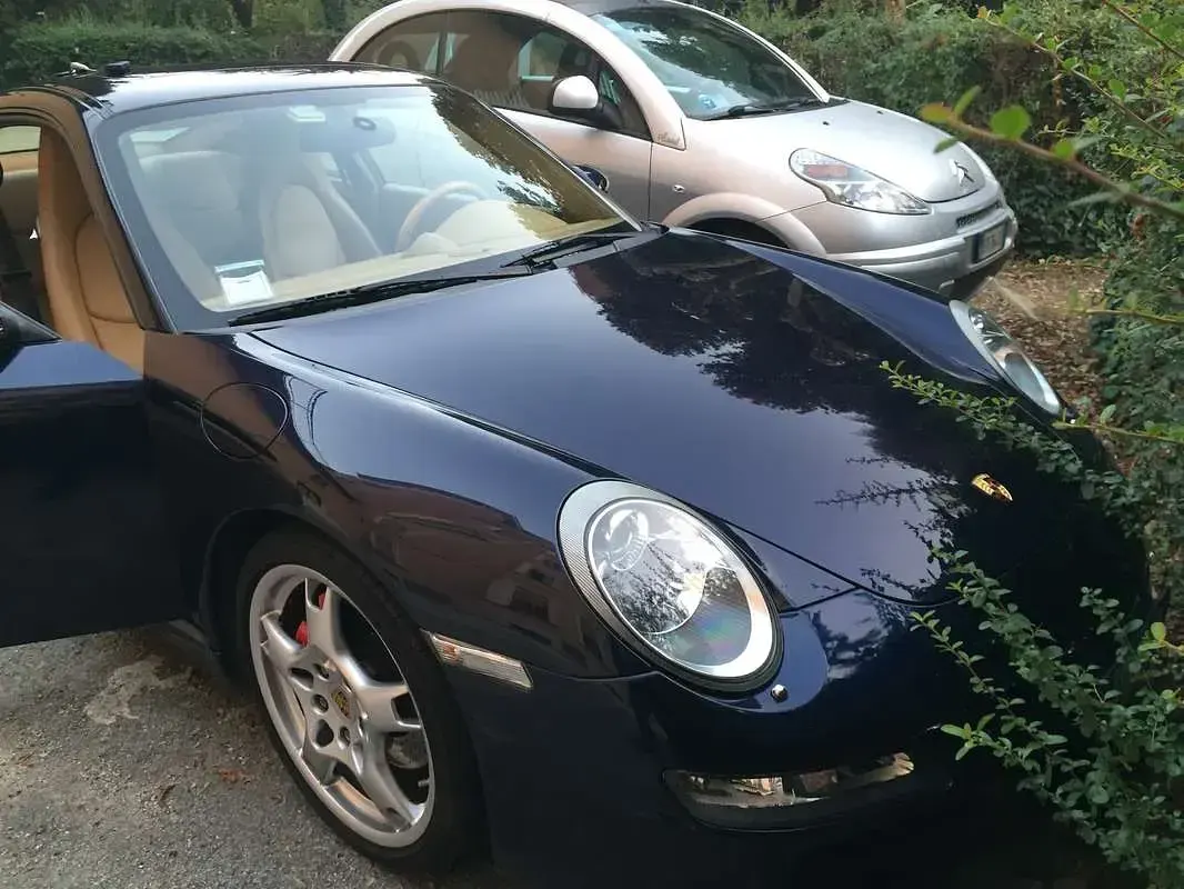 Usata Porsche 997 355 CV (261 kW) 2006 Blu/azzurro Coupé