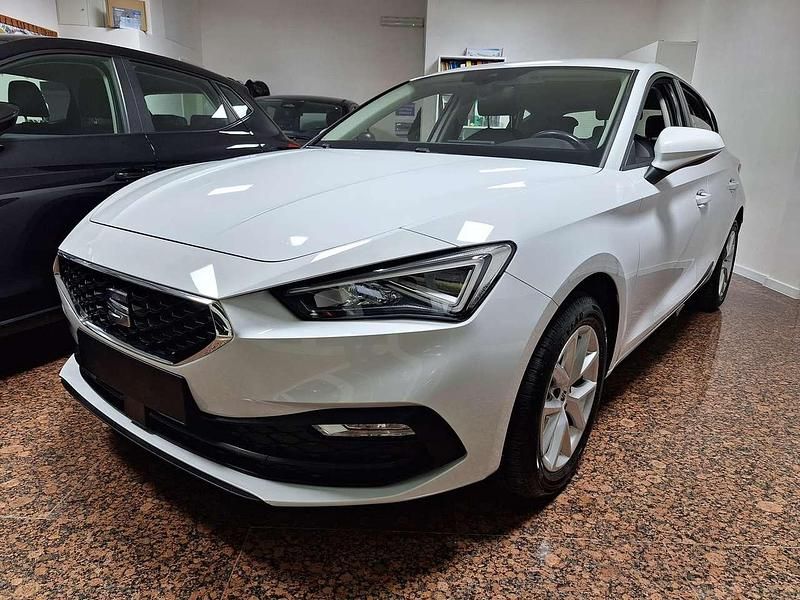 Usata Seat Leon 110 CV (80 kW) 2021 Bianco Berlina