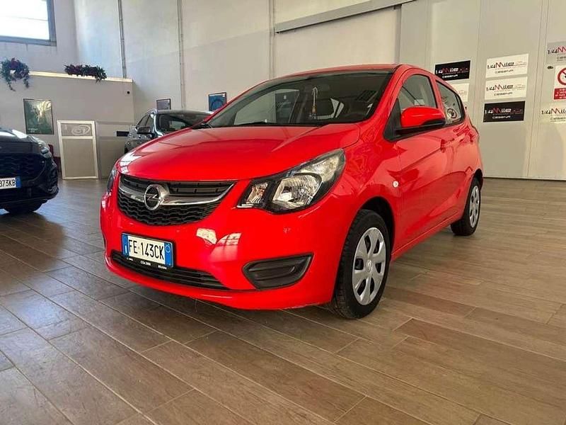 Usata Opel Karl Cosmo 75 CV (55 kW) 2016 Rosso Utilitaria