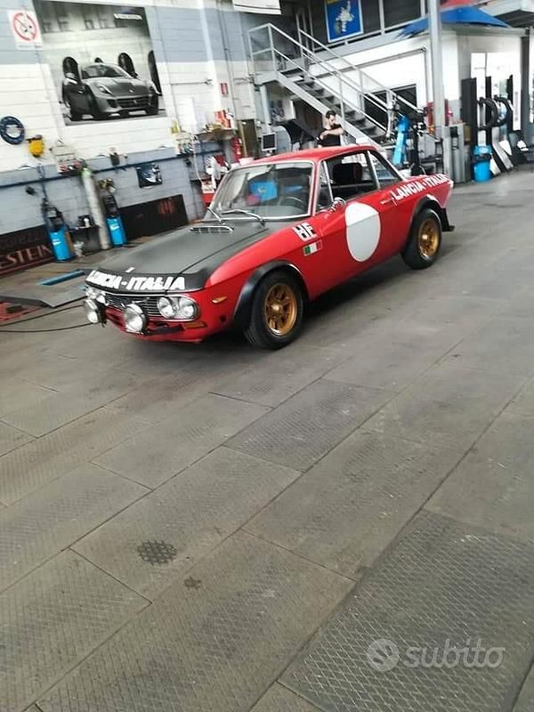 Usata Lancia Fulvia 1960 Rosso Berlina