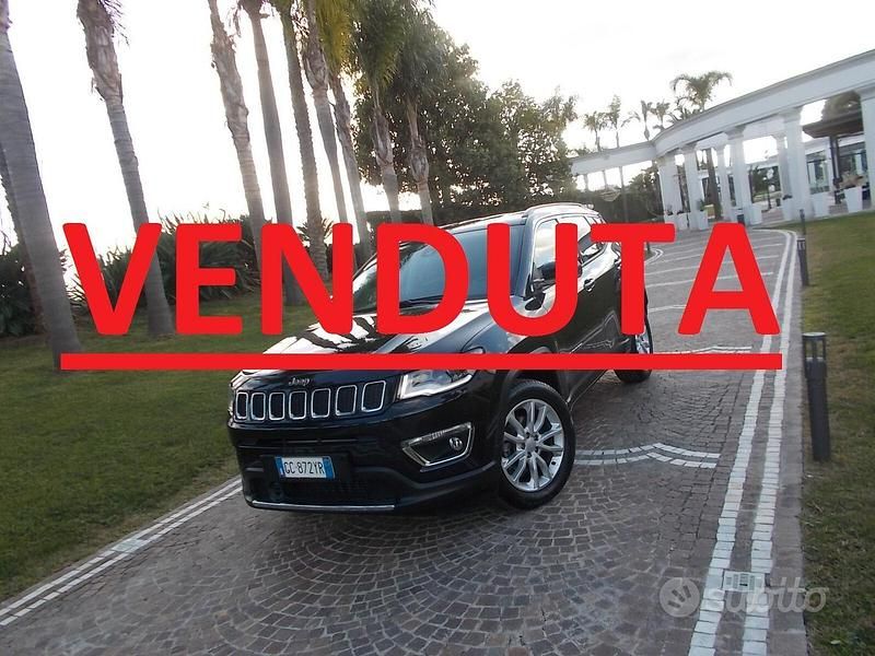 Usata Jeep Compass Limited 120 CV (88 kW) 2020 Nero SUV