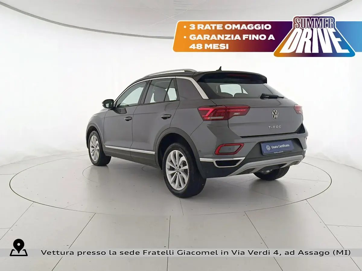 Usata VW T-Roc Style 116 CV (85 kW) 2025 Gray SUV