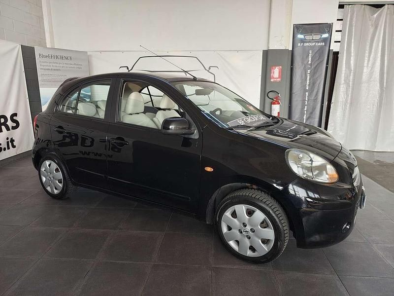 Usata Nissan Micra Visia 80 CV (58 kW) 2011 Nera Utilitaria