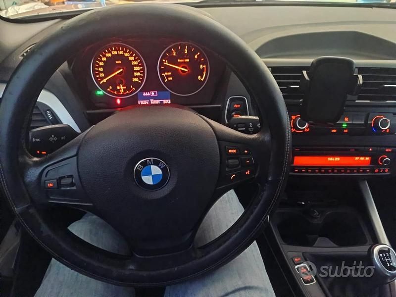 Usata BMW 114 Efficient Dynamics 2015 Bianco Utilitaria