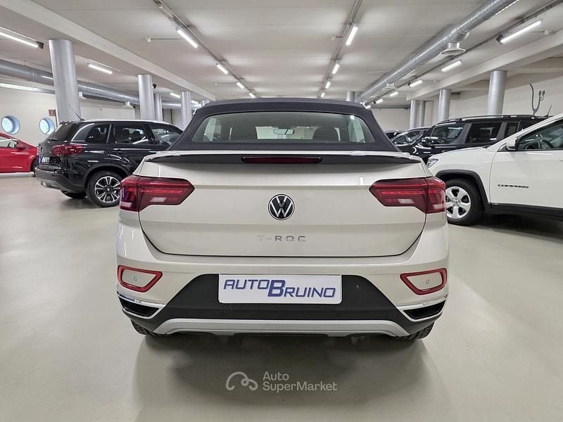 Usata VW T-Roc Cabriolet Style 150 CV (110 kW) 2024 Grigio Cabrio