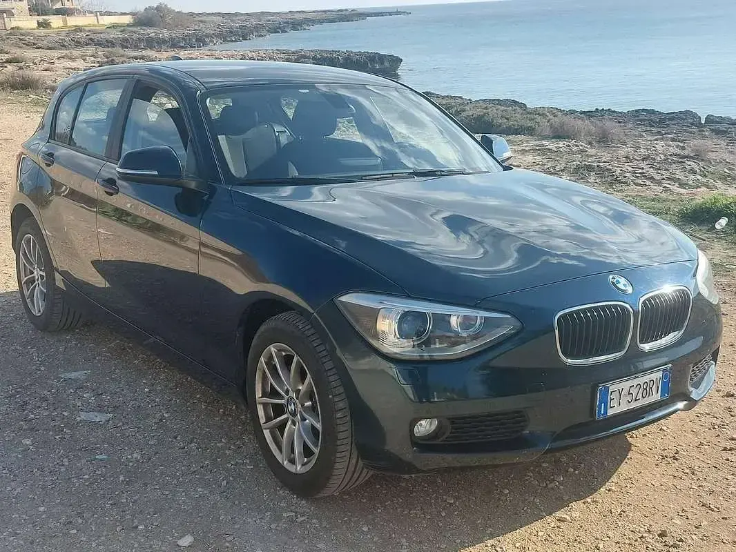 Usata BMW 116 116 CV (85 kW) 2015 Blu/azzurro Utilitaria