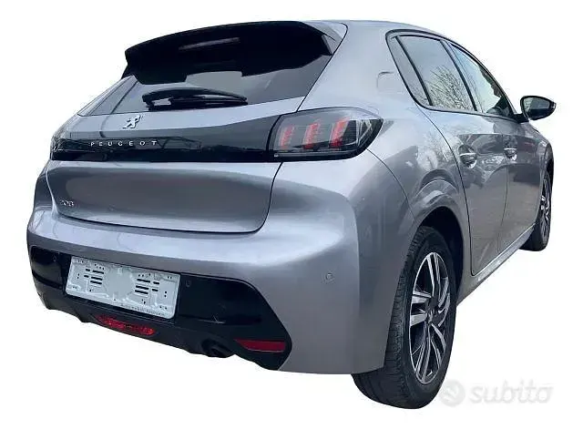 Usata Peugeot 208 Allure 101 CV (74 kW) 2019 Grigio Utilitaria