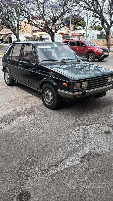 Usata VW Golf I 54 CV (39 kW) 1982 Nero Utilitaria