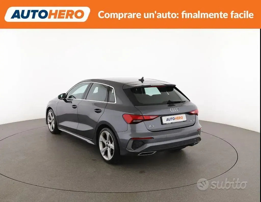 Brugt Audi A3 S-Line 150 HK (110 kW) 2021 Grå Sedan