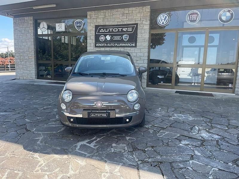 Usata Fiat 500 Sport 75 CV (55 kW) 2009 Marrone Cabrio