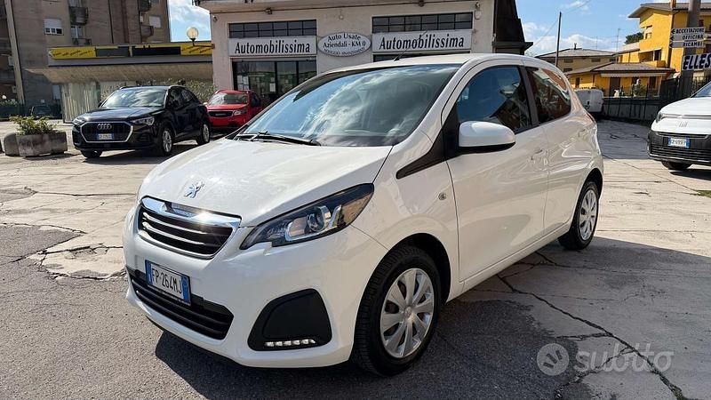 Usata Peugeot 108 Active 69 CV (50 kW) 2018 Bianco Utilitaria