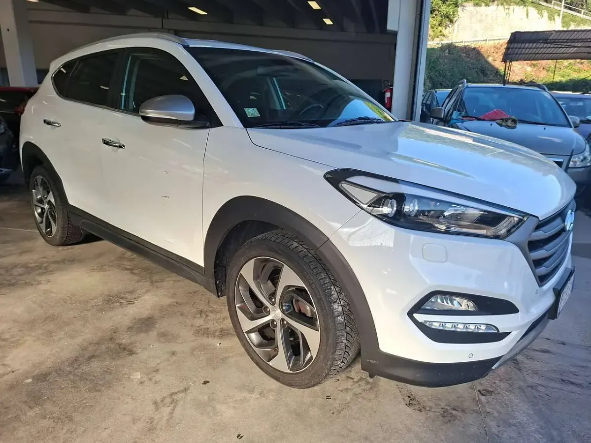Usata Hyundai Tucson 141 CV (103 kW) 2018 Bianco SUV