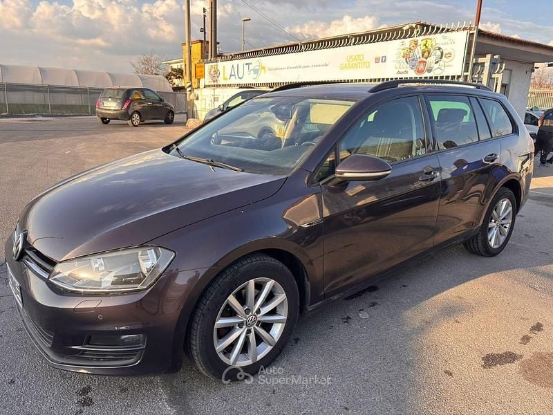 Usata VW Golf VII 91 CV (66 kW) 2016 Gray Station wagon
