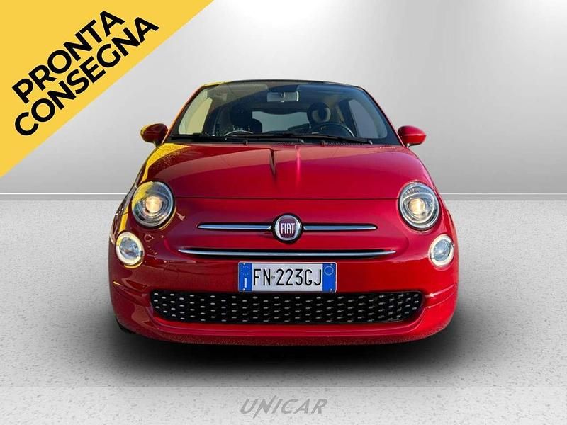 Usata Fiat 500C Lounge 69 CV (50 kW) 2018 Rosso Cabrio