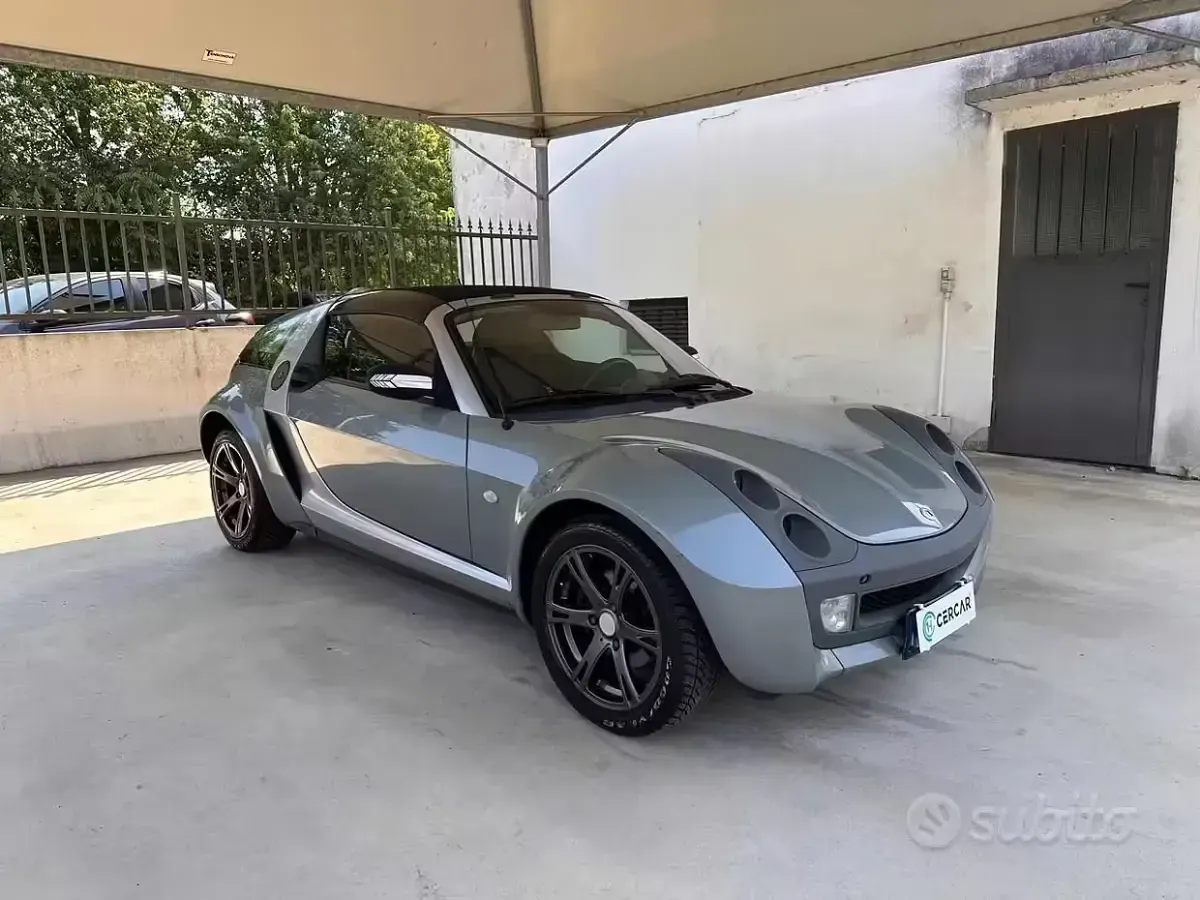 Usata Smart Roadster 82 CV (60 kW) 2006 Grigio antracite Cabrio