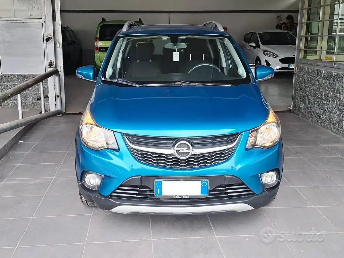Occasion Opel Karl 73 ch (53 kW) 2018 Bleue Citadine