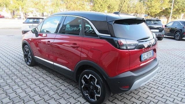 Usata Opel Crossland X 110 CV (80 kW) 2021 Rosso SUV