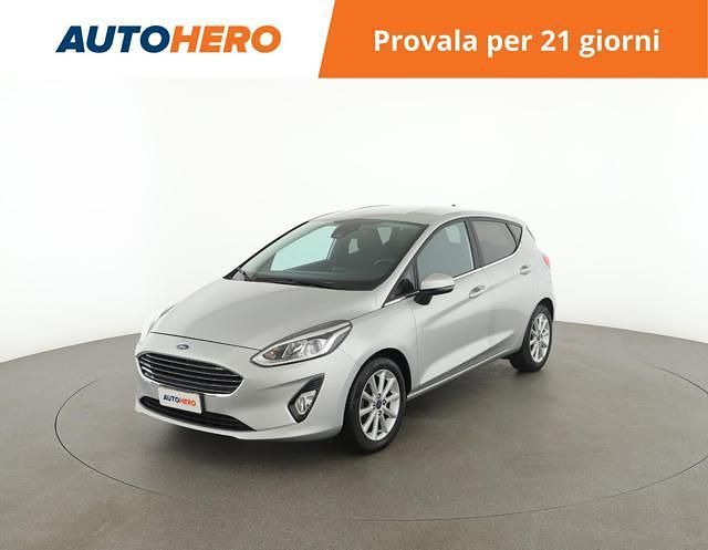 Argento Usata 2018 Ford Fiesta Titanium Due volumi | 10.899 € (Buon prezzo) - Immagine 1/2