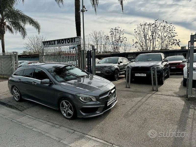 Usata Mercedes CLA220 Premium 177 CV (130 kW) 2015 Grigio Berlina