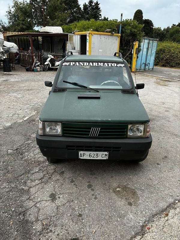 Usata Fiat Panda 4x4 50 CV (36 kW) 1997 Verde Utilitaria
