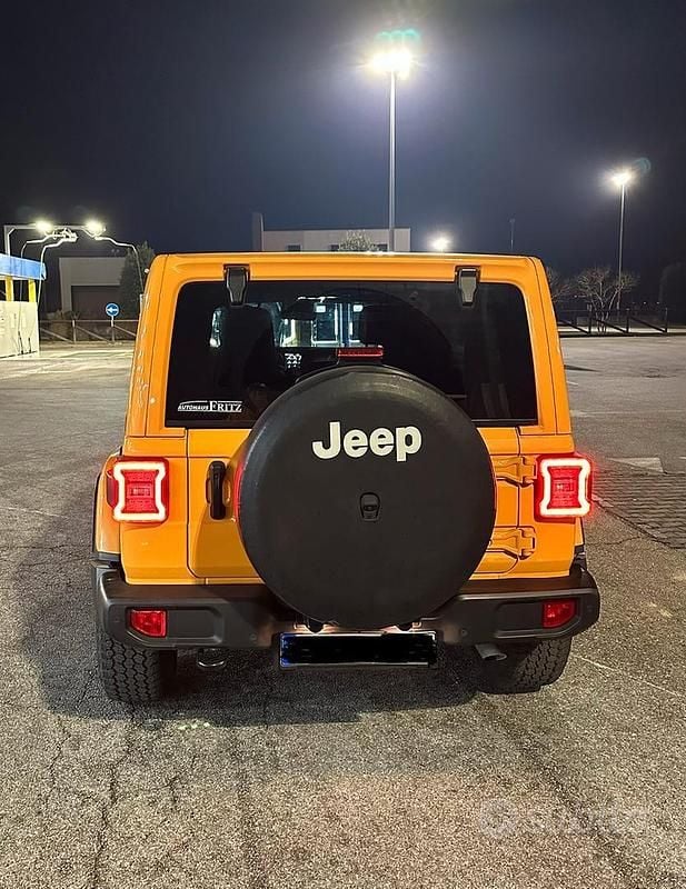 Usata Jeep Wrangler Sahara 2022 Giallo SUV