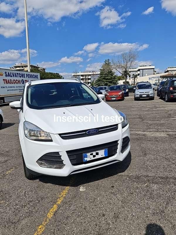 Usata Ford Kuga S 120 CV (88 kW) 2016 Bianco SUV