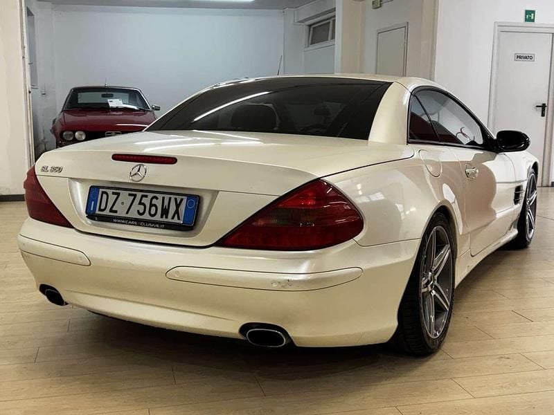 Usata Mercedes SL350 AMG 245 CV (180 kW) 2003 Bianco Cabrio