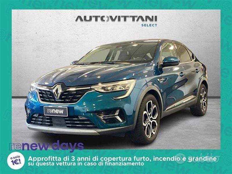 Blu chiaro Usata 2022 Renault Arkana Intens SUV | 17.900 € (Super prezzo) - Immagine 1/4