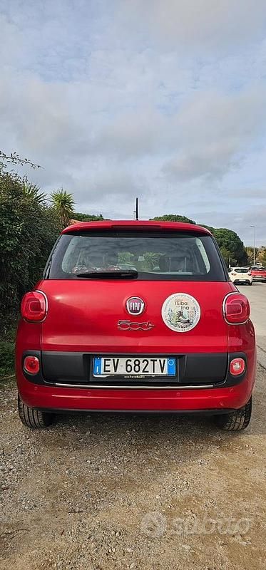 Usata Fiat 500L 120 CV (88 kW) 2012 Rosso Monovolume