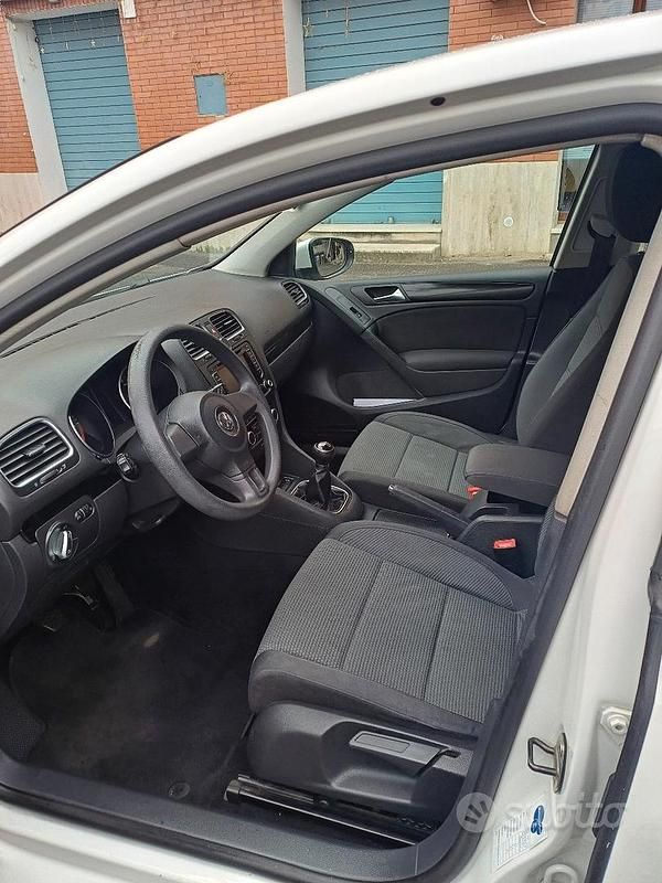 Usata VW Golf VI Comfortline 2009 Bianco Utilitaria