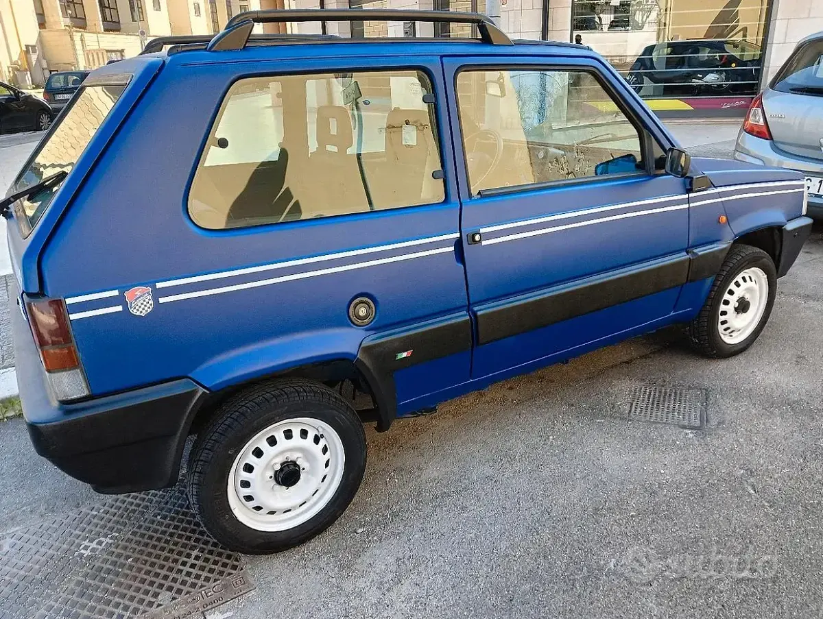 Usata Fiat Panda 39 CV (28 kW) 1999 Blu Utilitaria