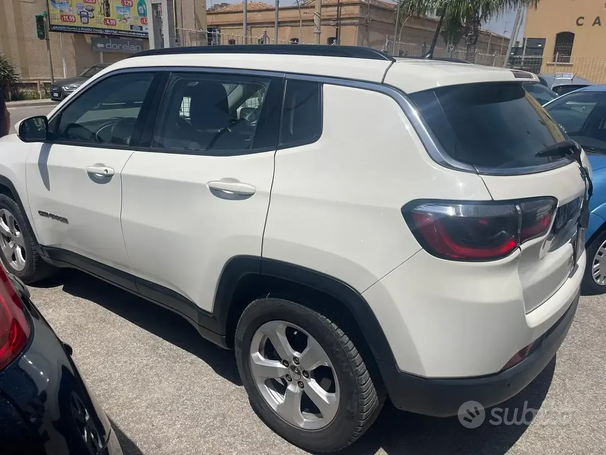 Usata Jeep Compass Longitude 120 CV (88 kW) 2018 Bianco SUV