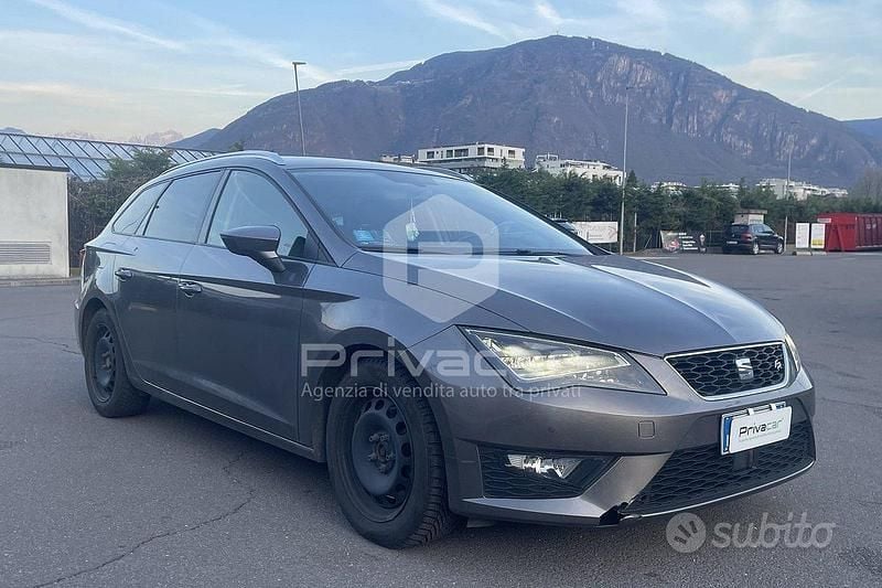 Usata Seat Leon ST FR 184 CV (135 kW) 2014 Grigio Station wagon