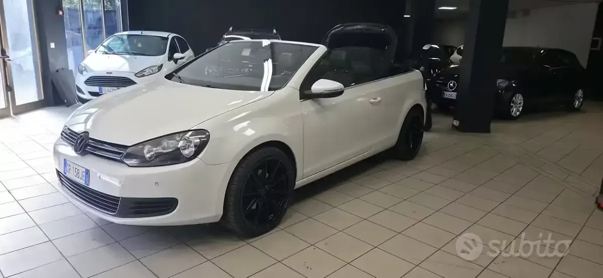 Usata VW Golf Cabriolet 105 CV (77 kW) 2012 Cabrio