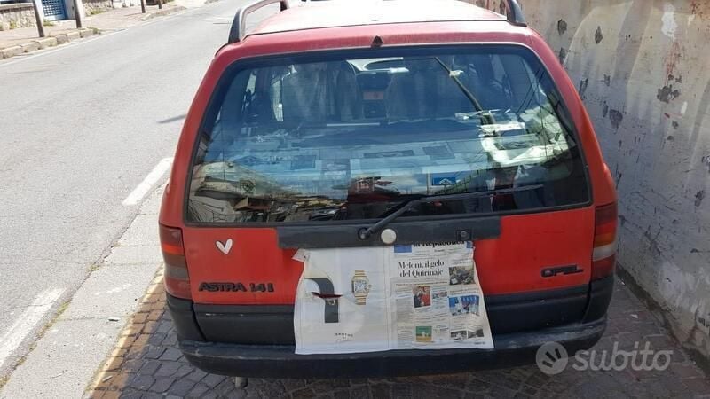 Usata Opel Astra 60 CV (44 kW) 1992 Rosso Station wagon