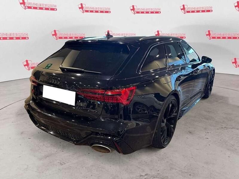 Usata Audi RS6 Ambiente 600 CV (441 kW) 2020 Nero Station wagon