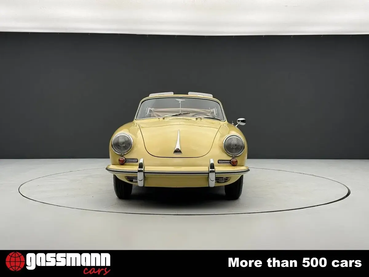 Usata Porsche 356 B 60 CV (44 kW) 1963 Giallo Cabrio