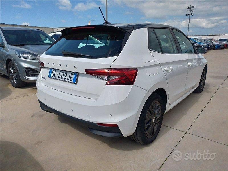 Usata Skoda Fabia Style 95 CV (69 kW) 2023 Bianco Utilitaria