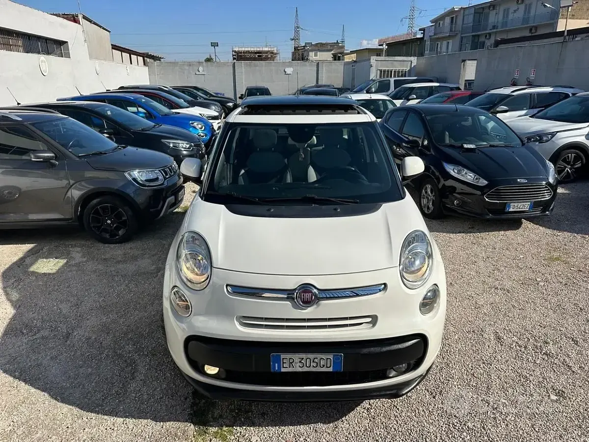 Usata Fiat 500L Lounge 84 CV (61 kW) 2014 Bianco Monovolume