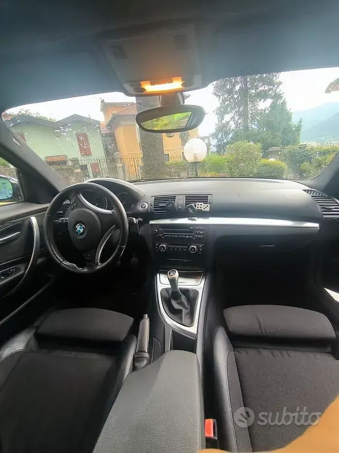 Usata BMW 120 Efficient Dynamics 177 CV (130 kW) 2008 Nero Utilitaria