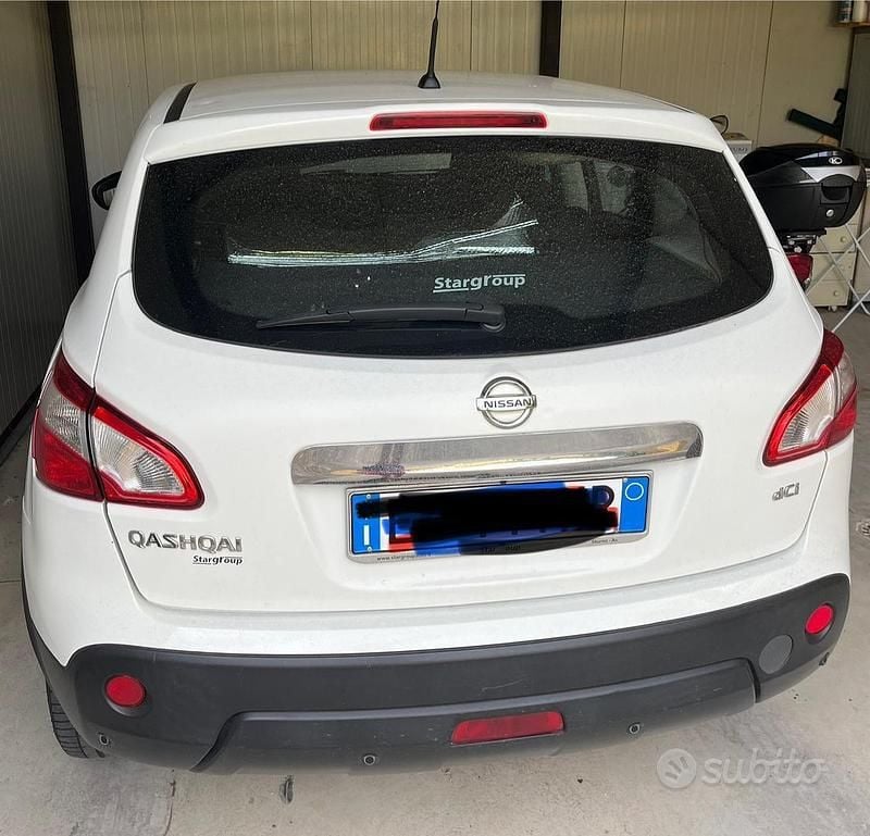 Usata Nissan Qashqai 110 CV (80 kW) 2012 Bianco SUV