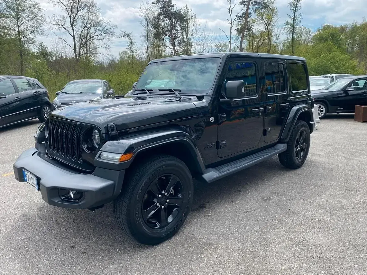 Usata Jeep Wrangler Unlimited Sport 200 CV (147 kW) 2019 Nero SUV