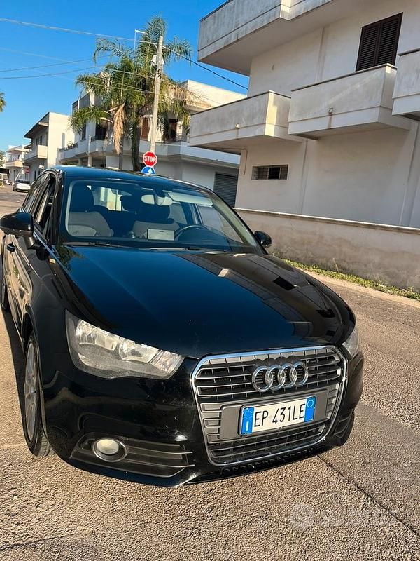 Usata Audi A1 82 CV (60 kW) 2012 Nero Utilitaria