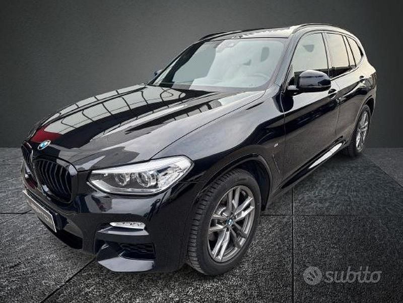Usata BMW X3 M Sport 190 CV (139 kW) 2018 Nero SUV