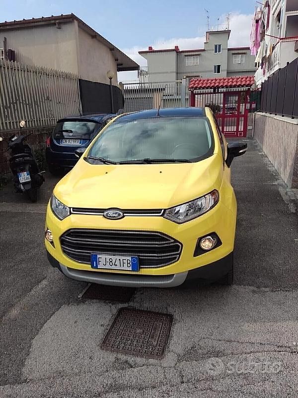 Usata Ford Ecosport Titanium S 125 CV (91 kW) 2017 Giallo SUV