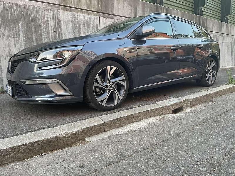 Usata Renault Mégane GrandTour GT 205 CV (150 kW) 2018 Grigio Station wagon
